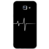 MRCİLETİSİM mrc171754 Heart Rytm Kılıf HD Desen Baskılı Arka Kapak Samsung Galaxy A8 2016 ile uyumlu