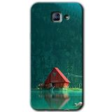 MRCİLETİSİM mrc171756 House In Woods Kılıf HD Desen Baskılı Arka Kapak Samsung Galaxy A8 2016 ile uyumlu