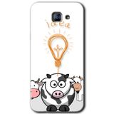 MRCİLETİSİM mrc171757 İdea Lamp Kılıf HD Desen Baskılı Arka Kapak Samsung Galaxy A8 2016 ile uyumlu