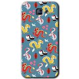 MRCİLETİSİM mrc171764 Funky Dragon Kılıf HD Desen Baskılı Arka Kapak Samsung Galaxy A8 2016 ile uyumlu
