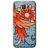 MRCİLETİSİM mrc171771 Mozaik Çiçek Kılıf HD Desen Baskılı Arka Kapak Samsung Galaxy A8 2016 ile uyumlu