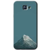 MRCİLETİSİM mrc171777 Alone Mountain Kılıf HD Desen Baskılı Arka Kapak Samsung Galaxy A8 2016 ile uyumlu
