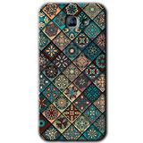MRCİLETİSİM mrc171792 Mandala Desen Kılıf HD Desen Baskılı Arka Kapak Samsung Galaxy A8 2016 ile uyumlu