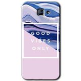 MRCİLETİSİM mrc171811 Good Vibes Kılıf HD Desen Baskılı Arka Kapak Samsung Galaxy A8 2016 ile uyumlu