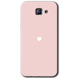 MRCİLETİSİM mrc171823 Sade Kalp Kılıf HD Desen Baskılı Arka Kapak Samsung Galaxy A8 2016 ile uyumlu