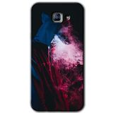 MRCİLETİSİM mrc171828 Smoke Kılıf HD Desen Baskılı Arka Kapak Samsung Galaxy A8 2016 ile uyumlu