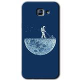 MRCİLETİSİM mrc171835 Uzay İşçisi Kılıf HD Desen Baskılı Arka Kapak Samsung Galaxy A8 2016 ile uyumlu