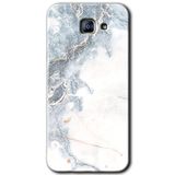 MRCİLETİSİM mrc171836 White Marble Kılıf HD Desen Baskılı Arka Kapak Samsung Galaxy A8 2016 ile uyumlu