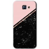 MRCİLETİSİM mrc171839 Yarım Mermer Kılıf HD Desen Baskılı Arka Kapak Samsung Galaxy A8 2016 ile uyumlu