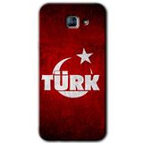 MRCİLETİSİM mrc171964 Ayyıldız Türk Kılıf HD Desen Baskılı Arka Kapak Samsung Galaxy A8 2016 ile uyumlu