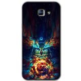 MRCİLETİSİM mrc171966 Ballı Baykuş Kılıf HD Desen Baskılı Arka Kapak Samsung Galaxy A8 2016 ile uyumlu