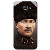 MRCİLETİSİM mrc171967 Başkomutan Atatürk Kılıf HD Desen Baskılı Arka Kapak Samsung Galaxy A8 2016 ile uyumlu