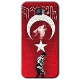 MRCİLETİSİM mrc171973 Bozkurt Atam Kılıf HD Desen Baskılı Arka Kapak Samsung Galaxy A8 2016 ile uyumlu