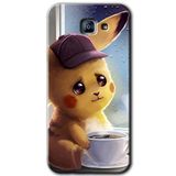 MRCİLETİSİM mrc172005 Üzgün Pikaçu Kılıf HD Desen Baskılı Arka Kapak Samsung Galaxy A8 2016 ile uyumlu