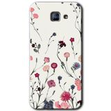 MRCİLETİSİM mrc172026 Mat Çiçek Kılıf HD Desen Baskılı Arka Kapak Samsung Galaxy A8 2016 ile uyumlu