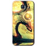 MRCİLETİSİM mrc172035 Digital Dragon Kılıf HD Desen Baskılı Arka Kapak Samsung Galaxy A8 2016 ile uyumlu