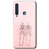 MRCİLETİSİM mrc172095 Yaşayan Çift Kılıf HD Desen Baskılı Arka Kapak Samsung Galaxy A9 2018 ile uyumlu