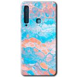 MRCİLETİSİM mrc172189 Bubbles 1 Kılıf HD Desen Baskılı Arka Kapak Samsung Galaxy A9 2018 ile uyumlu