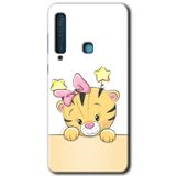 MRCİLETİSİM mrc172244 Sevimli Kedi Kılıf HD Desen Baskılı Arka Kapak Samsung Galaxy A9 2018 ile uyumlu