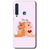 MRCİLETİSİM mrc172338 Sevgili Ayıcık Kılıf HD Desen Baskılı Arka Kapak Samsung Galaxy A9 2018 ile uyumlu