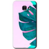 MRCİLETİSİM mrc174849 3D Yaprak Kılıf HD Desen Baskılı Arka Kapak Samsung Galaxy C9 Pro ile uyumlu