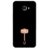 MRCİLETİSİM mrc174855 Thor Çekiç Kılıf HD Desen Baskılı Arka Kapak Samsung Galaxy C9 Pro ile uyumlu