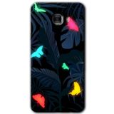 MRCİLETİSİM mrc174876 Lighter Butterfly Kılıf HD Desen Baskılı Arka Kapak Samsung Galaxy C9 Pro ile uyumlu