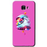 MRCİLETİSİM mrc174898 Uzay Başlığı Kılıf HD Desen Baskılı Arka Kapak Samsung Galaxy C9 Pro ile uyumlu