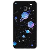 MRCİLETİSİM mrc174957 Samanyolu Galaksi Kılıf HD Desen Baskılı Arka Kapak Samsung Galaxy C9 Pro ile uyumlu