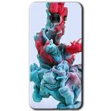 MRCİLETİSİM mrc174972 Renkli Karışım Kılıf HD Desen Baskılı Arka Kapak Samsung Galaxy C9 Pro ile uyumlu
