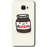 MRCİLETİSİM mrc174976 Nutella Aşkım Kılıf HD Desen Baskılı Arka Kapak Samsung Galaxy C9 Pro ile uyumlu