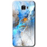 MRCİLETİSİM mrc174986 Mavi Buzul Kılıf HD Desen Baskılı Arka Kapak Samsung Galaxy C9 Pro ile uyumlu