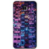 MRCİLETİSİM mrc174987 Şehir Görünümü Kılıf HD Desen Baskılı Arka Kapak Samsung Galaxy C9 Pro ile uyumlu
