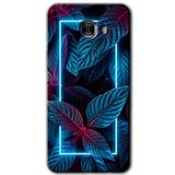 MRCİLETİSİM mrc174991 Mekanik Yaprak 4 Kılıf HD Desen Baskılı Arka Kapak Samsung Galaxy C9 Pro ile uyumlu