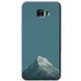 MRCİLETİSİM mrc175077 Alone Mountain Kılıf HD Desen Baskılı Arka Kapak Samsung Galaxy C9 Pro ile uyumlu