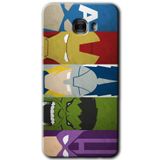 MRCİLETİSİM mrc175082 Avengers Kılıf HD Desen Baskılı Arka Kapak Samsung Galaxy C9 Pro ile uyumlu