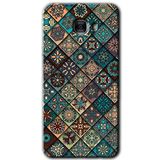 MRCİLETİSİM mrc175092 Mandala Desen Kılıf HD Desen Baskılı Arka Kapak Samsung Galaxy C9 Pro ile uyumlu