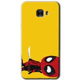MRCİLETİSİM mrc175102 DeadPool 6 Kılıf HD Desen Baskılı Arka Kapak Samsung Galaxy C9 Pro ile uyumlu
