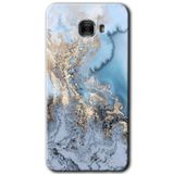 MRCİLETİSİM mrc175109 Eski Mermer Kılıf HD Desen Baskılı Arka Kapak Samsung Galaxy C9 Pro ile uyumlu