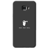 MRCİLETİSİM mrc175114 Headshot Kılıf HD Desen Baskılı Arka Kapak Samsung Galaxy C9 Pro ile uyumlu