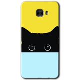 MRCİLETİSİM mrc175117 Kara Kılıf HD Desen Baskılı Arka Kapak Samsung Galaxy C9 Pro ile uyumlu