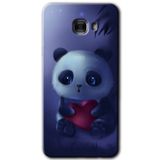 MRCİLETİSİM mrc175269 Bebek Panda Kılıf HD Desen Baskılı Arka Kapak Samsung Galaxy C9 Pro ile uyumlu