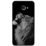 MRCİLETİSİM mrc175330 Lion Kılıf HD Desen Baskılı Arka Kapak Samsung Galaxy C9 Pro ile uyumlu