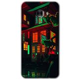 MRCİLETİSİM mrc175332 China Street Kılıf HD Desen Baskılı Arka Kapak Samsung Galaxy C9 Pro ile uyumlu