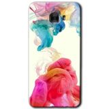 MRCİLETİSİM mrc175482 Gökkuşağı Color Kılıf HD Desen Baskılı Arka Kapak + Temperli Cam Samsung Galaxy C9 Pro ile uyumlu