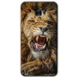 MRCİLETİSİM mrc175549 Lion King Kılıf HD Desen Baskılı Arka Kapak + Temperli Cam Samsung Galaxy C9 Pro ile uyumlu