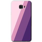 MRCİLETİSİM mrc175619 Oblique Kılıf HD Desen Baskılı Arka Kapak + Temperli Cam Samsung Galaxy C9 Pro ile uyumlu