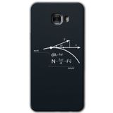 MRCİLETİSİM mrc175687 Work Formül Kılıf HD Desen Baskılı Arka Kapak + Temperli Cam Samsung Galaxy C9 Pro ile uyumlu