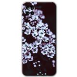 MRCİLETİSİM mrc177721 Beyaz Çiçek Kılıf HD Desen Baskılı Arka Kapak + Temperli Cam Samsung Galaxy M12 ile uyumlu