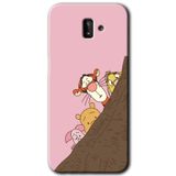 MRCİLETİSİM mrc183158 Winnie the Pooh Kılıf HD Desen Baskılı Arka Kapak Samsung Galaxy J6 Plus ile uyumlu
